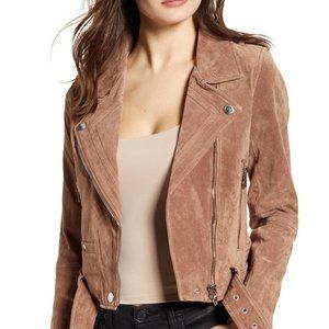 BLANKNYC Suede Moto Jacket